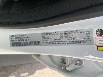2023 RAM 1500 Tradesman 4x4 Crew Cab 5'7" Box