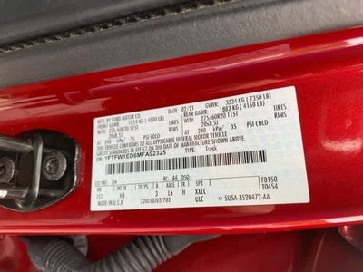 2021 Ford F-150 LARIAT 4WD SuperCrew 5.5' Box