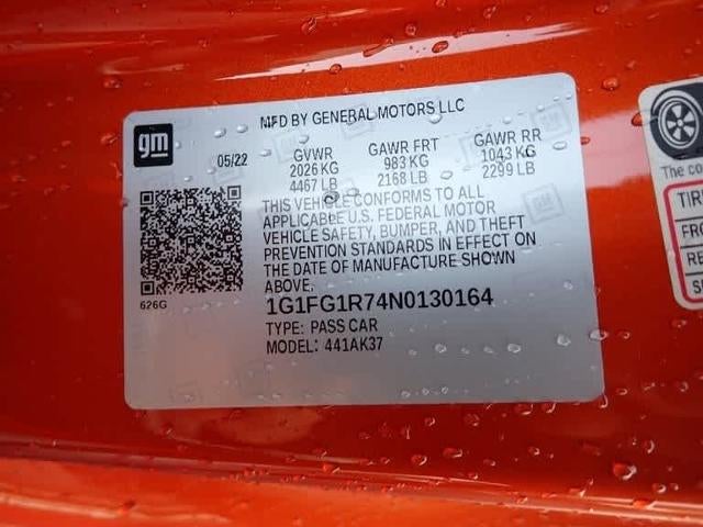 2022 Chevrolet Camaro 2dr Coupe 2SS