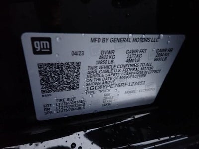 2024 Chevrolet Silverado 2500 HD Crew Cab Standard Box 4-Wheel Drive LTZ