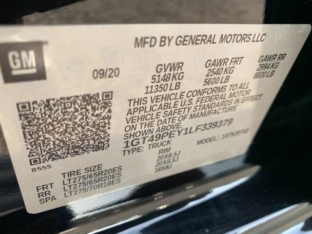 2020 GMC Sierra 2500 HD Crew Cab Standard Box 4-Wheel Drive AT4