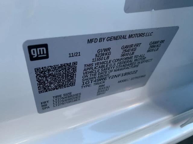 2022 GMC Sierra 2500 HD Crew Cab Long Box 4-Wheel Drive Denali