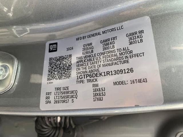 2024 GMC Canyon Crew Cab Short Box 4-Wheel Drive AT4