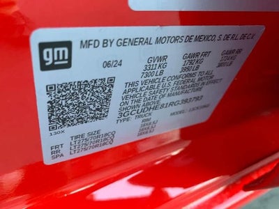 2024 Chevrolet Silverado 1500 Crew Cab Short Box 4-Wheel Drive ZR2