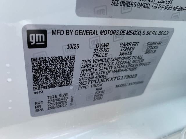 2026 GMC Sierra 1500 Crew Cab Short Box 4-Wheel Drive Elevation 3VL