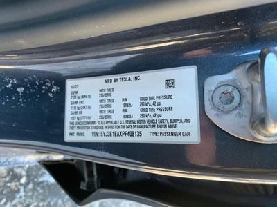 2023 Tesla Model 3 RWD