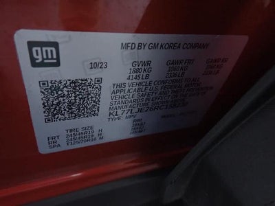 2024 Chevrolet Trax FWD 4dr 2RS