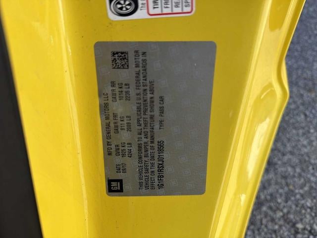 2018 Chevrolet Camaro 2dr Coupe 1LT