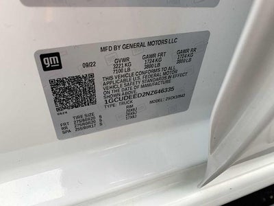 2022 Chevrolet Silverado 1500 Crew Cab Short Box 4-Wheel Drive RST