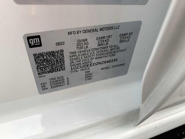 2022 Chevrolet Silverado 1500 Crew Cab Short Box 4-Wheel Drive RST