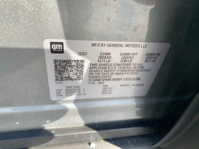 2023 Chevrolet Traverse AWD 3LT