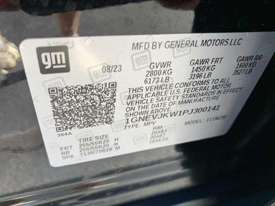 2023 Chevrolet Traverse AWD 2LT