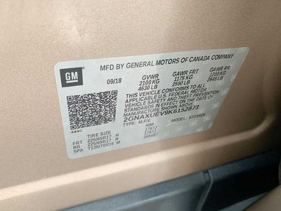 2019 Chevrolet Equinox AWD LT