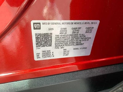 2026 Chevrolet Equinox AWD RS