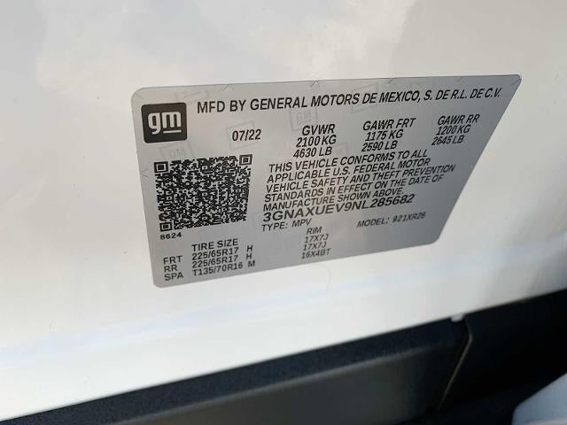 2022 Chevrolet Equinox AWD 4dr LT w/1LT