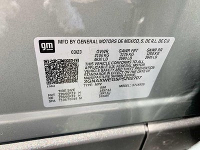 2023 Chevrolet Equinox AWD 4dr RS