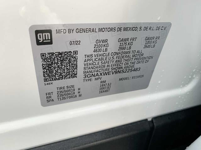 2022 Chevrolet Equinox AWD 4dr RS