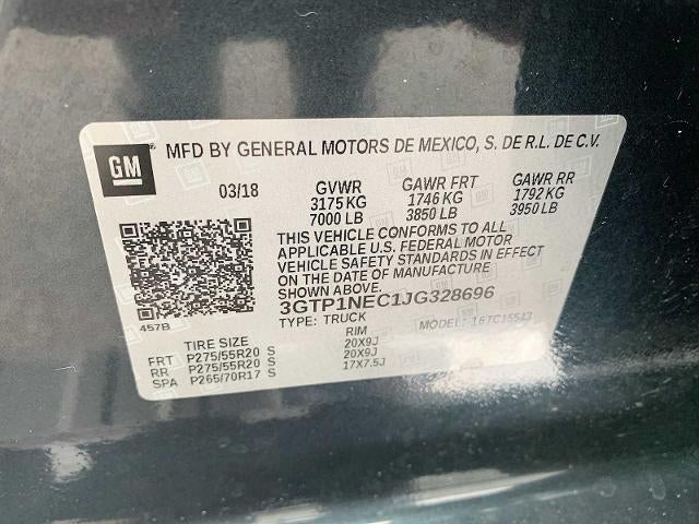 2018 GMC Sierra 1500 Crew Cab Short Box 2-Wheel Drive SLT SLT Premium Plus Package