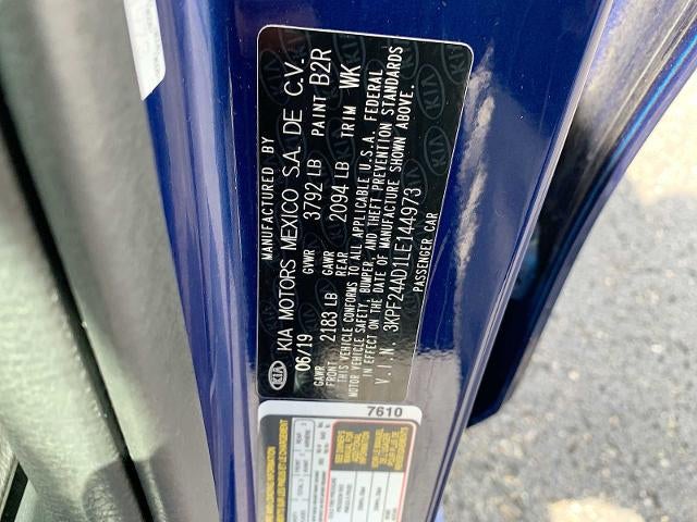 2020 Kia Forte LXS IVT