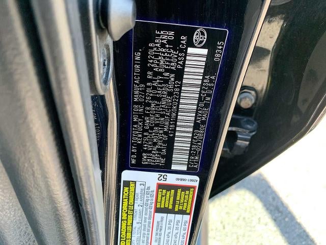 2019 Toyota Camry LE Auto (SE)