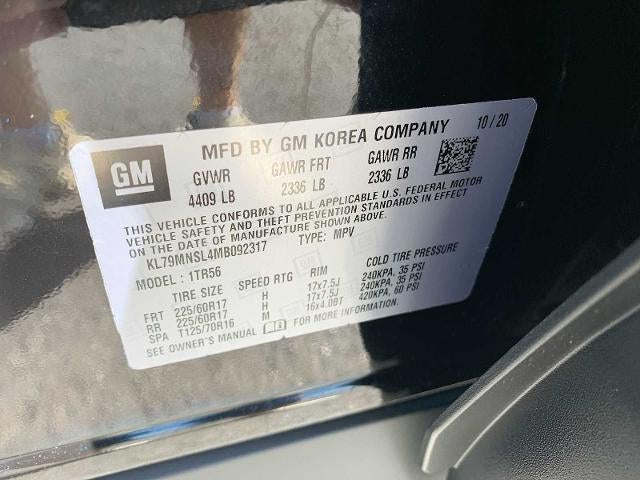 2021 Chevrolet Trailblazer AWD 4dr LS