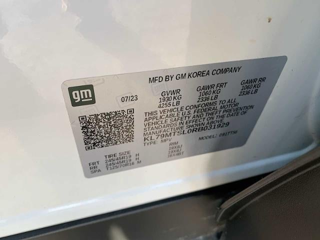 2024 Chevrolet Trailblazer FWD 4dr RS