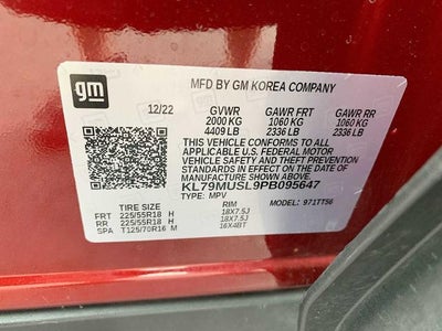 2023 Chevrolet Trailblazer AWD 4dr RS