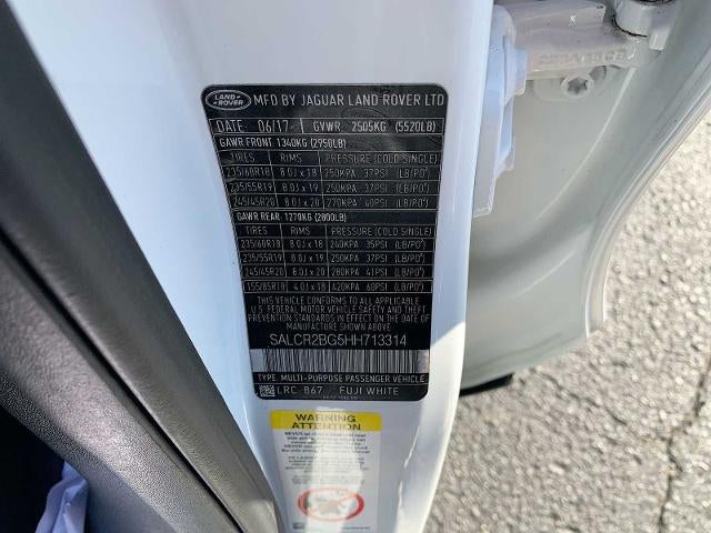 2017 Land Rover Discovery Sport HSE 4WD