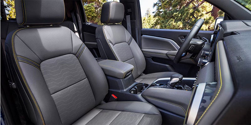 Interior design of a Chevrolet Colorado LD