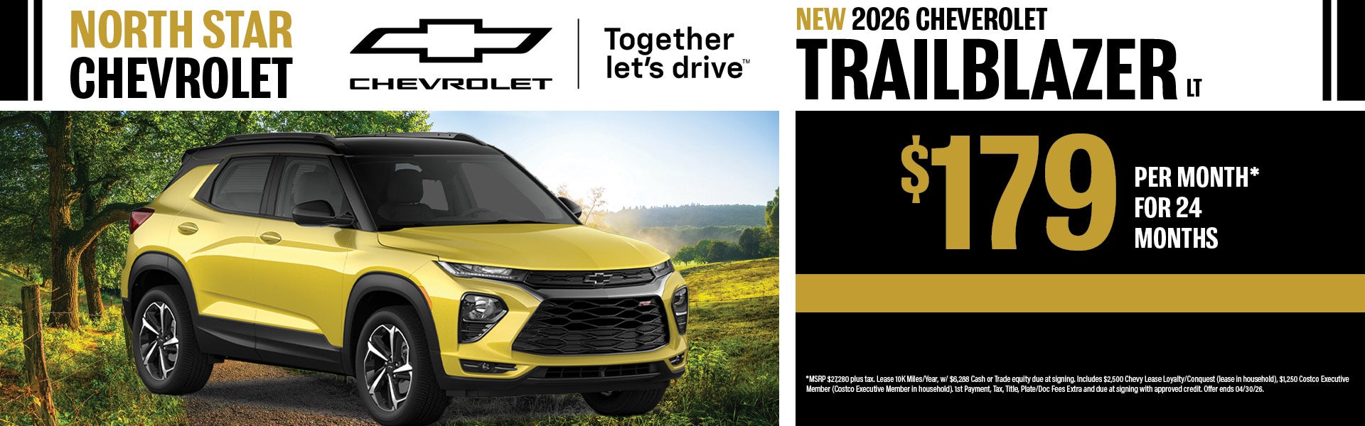 New 2026 Chevrolet Trailblazer