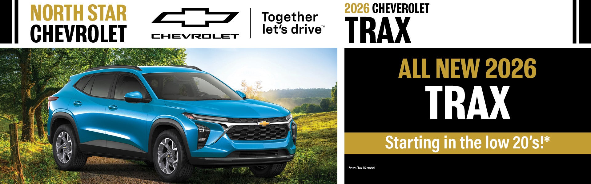 New 2026 Chevrolet Trax