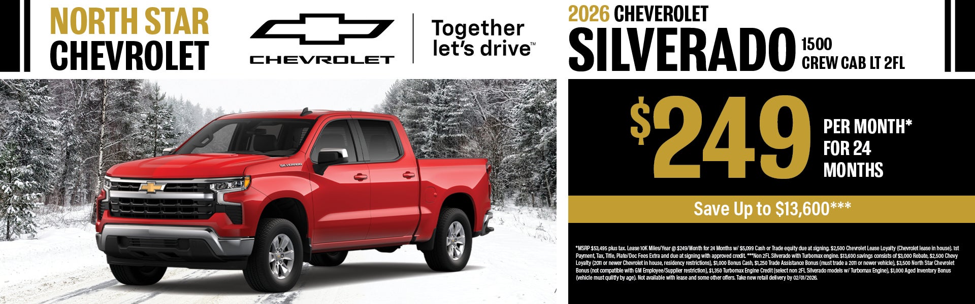New 2026 Chevrolet Silverado 1500