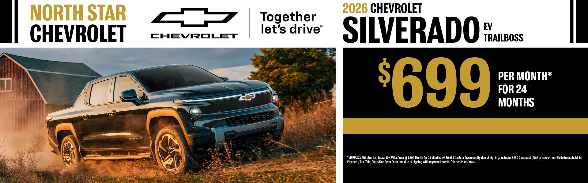 New 2026 Chevy Silverado EV